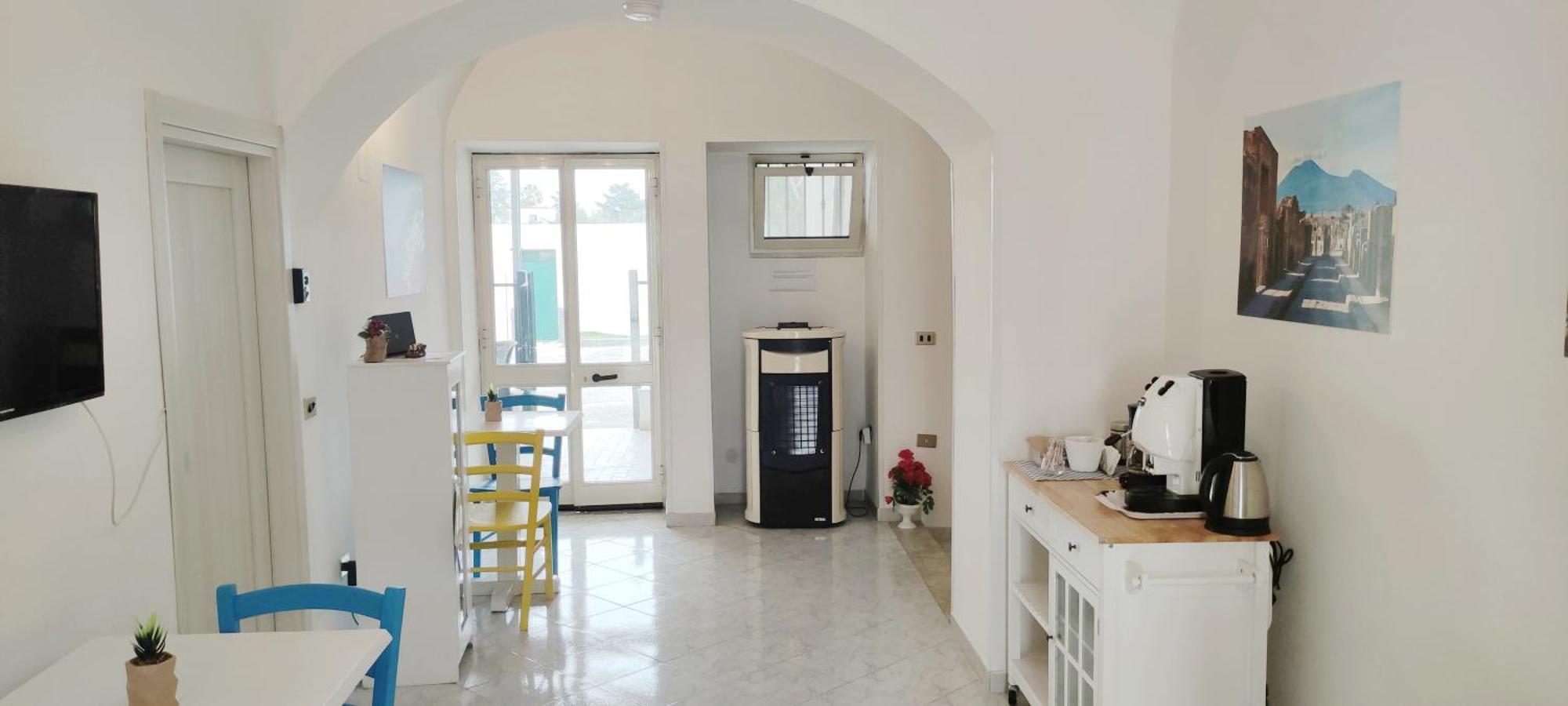 Il Cortile Bed & Breakfast Pompei Bagian luar foto